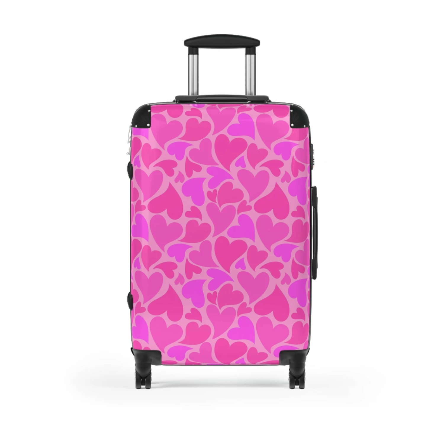 LFO - Pink Fluff Heart Shape - Suitcase 2 LFO - Pink Fluff Heart Shape - Suitcase - Image 2