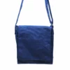 LFO - Cotton Canvas Messenger Bag - Navy Blue