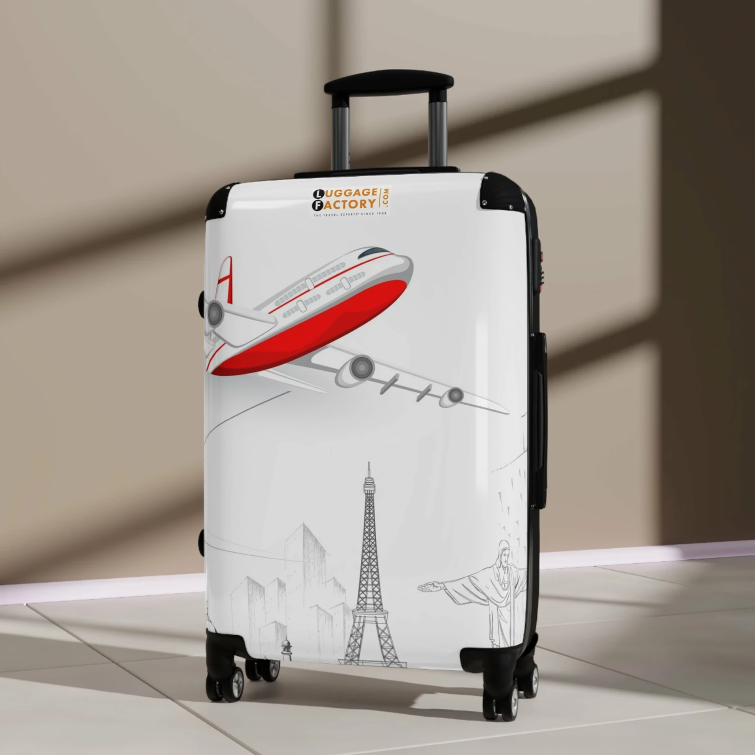 LFO - Luggage Factory - Paris Suitcase 4 LFO - Luggage Factory - Paris Suitcase - Image 4