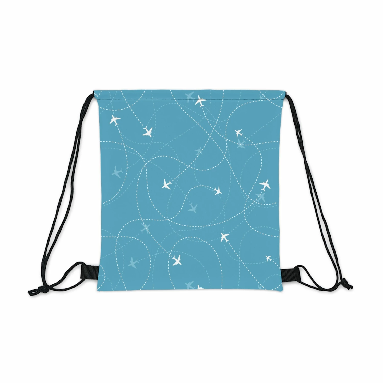 LFO - Luggage Factory - Planes Trails - Outdoor Drawstring Bag 2 LFO - Luggage Factory - Planes Trails - Outdoor Drawstring Bag - Image 2