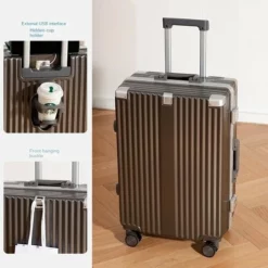 20 Inch Suitcases With USB,Cup Holder Travel Suitcases Offers With -TRAVELPRO Sales 20 inch Suitcases with USB Cup Holder Travel Suitcases Offers with Wheels Carry On Travel Luggage.jpg 640x640 65b81968 b3bb 48ed 8ed5 7d37c78bad3f