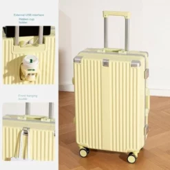 20 Inch Suitcases With USB,Cup Holder Travel Suitcases Offers With -TRAVELPRO Sales 20 inch Suitcases with USB Cup Holder Travel Suitcases Offers with Wheels Carry On Travel Luggage.jpg 640x640 730fb999 518f 4967 b006 16cc53eba728