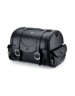 Viking Century Medium Leather Motorcycle Trunk Bag