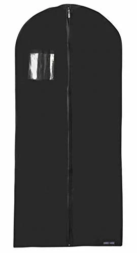 New Breathable 54" Suit/Dress Black Garment Bag By Bags For LESSTM 1 New Breathable 54" Suit/Dress Black Garment Bag By Bags For LESSTM