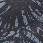 Baggallini Expandable Carry On Duffel, Onyx Floral 7 Baggallini Expandable Carry On Duffel, Onyx Floral - Image 7