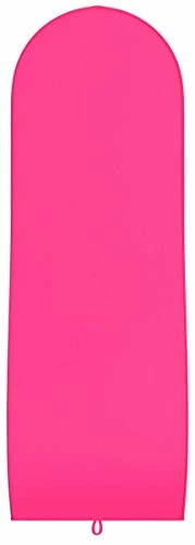 Gusseted Gown Garment Bag For Women’s Prom And Bridal Wedding Dresses - Travel Folding Loop, ID Window-72” X 24” With 10” Tapered Gusset - Fuchsia / White - By Your Bags 6 Gusseted Gown Garment Bag For Women’s Prom And Bridal Wedding Dresses - Travel Folding Loop, ID Window-72” X 24” With 10” Tapered Gusset - Fuchsia / White - By Your Bags - Image 6