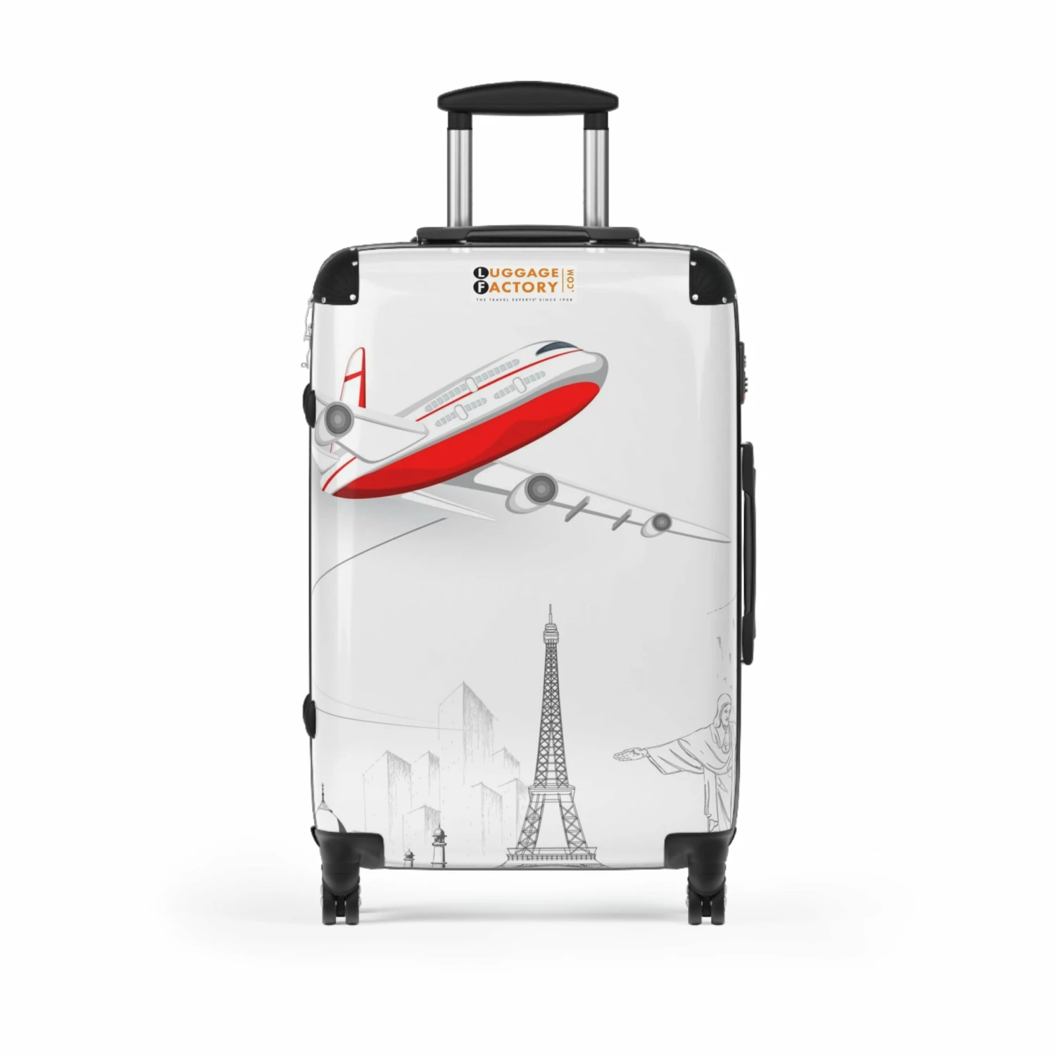 LFO - Luggage Factory - Paris Suitcase 2 LFO - Luggage Factory - Paris Suitcase - Image 2