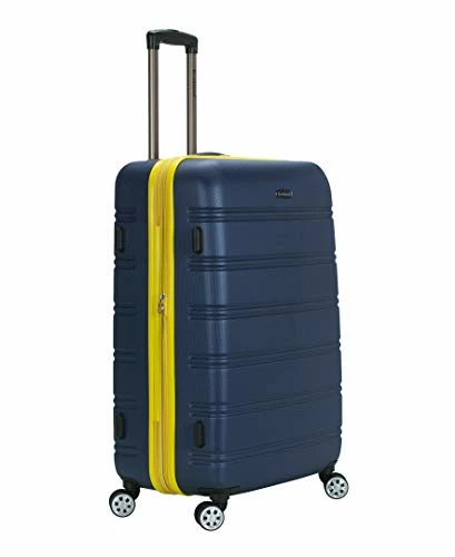 Rockland Melbourne Hardside Expandable Spinner Wheel Luggage, Navy, 3-Piece Set (20/24/28) 2 Rockland Melbourne Hardside Expandable Spinner Wheel Luggage, Navy, 3-Piece Set (20/24/28) - Image 2