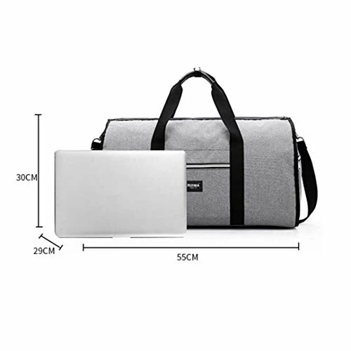 Waterproof Travel Mens Garment Bags Women Travel Shoulder Bag 2 In 1 Large Luggage Duffel Totes 5 Waterproof Travel Mens Garment Bags Women Travel Shoulder Bag 2 In 1 Large Luggage Duffel Totes - Image 5