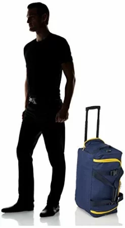 Rockland Rolling Duffel Bag, Navy, 22-Inch -TRAVELPRO Sales 311YSzAWipL