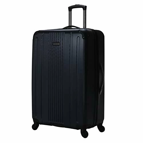 Kenneth Cole Reaction Gramercy Collection Lightweight Hardside 4-Wheel Spinner Luggage, Navy, 28-Inch Checked 3 Kenneth Cole Reaction Gramercy Collection Lightweight Hardside 4-Wheel Spinner Luggage, Navy, 28-Inch Checked - Image 3