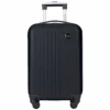 Travelers Club Cosmo Hardside Spinner Luggage, Black, Carry-On 20-Inch