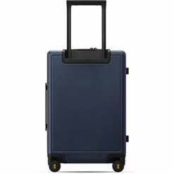 LEVEL8 Elegance Matte Carry-On Luggage, 20” Hardside Suitcase, Lightweight PC Matte Hardshell Spinner Trolley For Luggage, TSA Approved Cabin Luggage With 8 Spinner Wheels-Navy Blue, 20-Inch Carry-On -TRAVELPRO Sales 3168jmkDIZL