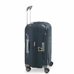 DELSEY Paris Clavel Hardside Expandable Luggage With Spinner Wheels, Blue Jean, Carry-On 19 Inch -TRAVELPRO Sales 317iD06Py4L