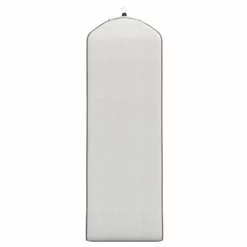 Wedding Gown Gusseted Garment Bag - 20" Gusset For Large Bridal And Prom Dresses With Boxed Bottom - ID Window - 72" X 24" - White And Grey - Monster Bag Collection By Your Bags -TRAVELPRO Sales 318OMpzxuqL