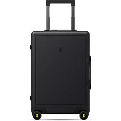LEVEL8 Luminous Textured Medium Checked Luggage, 24” Hardshell Suitcase, Lightweight PC Textured Hardside Spinner Trolley For Luggage, TSA Approved Checked Luggage With 8 Spinner Wheels, Black, 24-Inch Checked-In -TRAVELPRO Sales 319f2yFPvFL