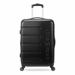 SWISSGEAR 7366 Hardside Expandable Luggage With Spinner Wheels (Medium Checked, Black) -TRAVELPRO Sales 319tvyvnLBL