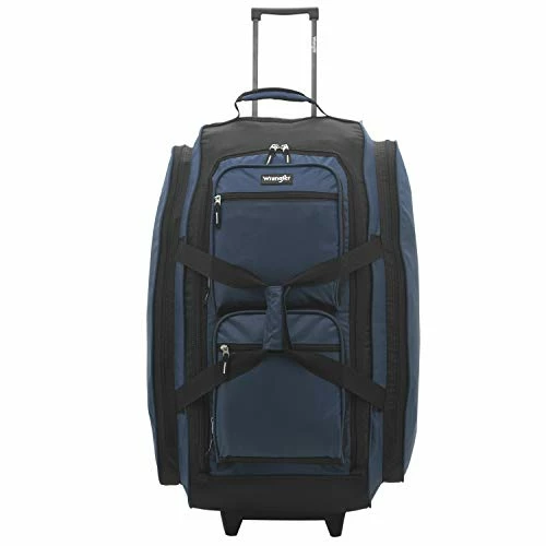 Wrangler Wesley Rolling Duffel Bag, Navy Blue, Large 30-Inch 8 Wrangler Wesley Rolling Duffel Bag, Navy Blue, Large 30-Inch - Image 8