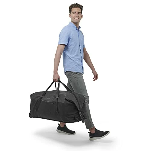 Briggs & Riley Extra Large Softside 2-Wheel Rolling Duffel, Black, 32" 4 Briggs & Riley Extra Large Softside 2-Wheel Rolling Duffel, Black, 32" - Image 4