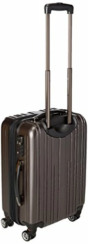 Traveler's Choice Tasmania 100% Pure Polycarbonate Expandable Spinner Luggage, Dark Brown, Carry-on 20-Inch 5 Traveler's Choice Tasmania 100% Pure Polycarbonate Expandable Spinner Luggage, Dark Brown, Carry-on 20-Inch - Image 5