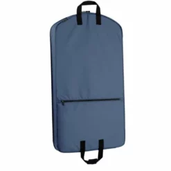 WallyBags Luggage 42" Garment Bag With Pocket, Navy
