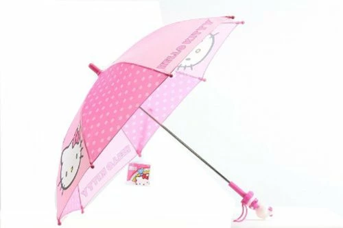 SANRIO Hello Kitty Umbrella With Molded Handle 1 SANRIO Hello Kitty Umbrella With Molded Handle