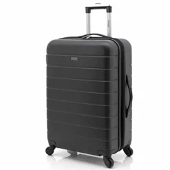 Wrangler Smart Luggage Set With Cup Holder And USB Port, Black, 3 Piece Set -TRAVELPRO Sales 31CuVL6RUnL