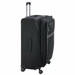 DELSEY Paris Executive Collection Softside Expandable Luggage With Spinner Wheels, Black, Checked-Large 29 Inch -TRAVELPRO Sales 31ER8Wo559L