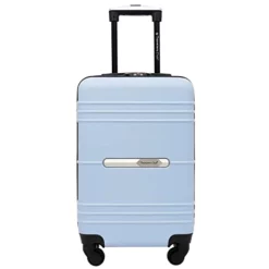 Travelers Club 20" Richmond Spinner Carry-On Luggage, Blue, Inch