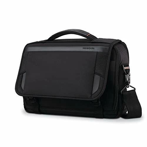Samsonite Pro Slim Messenger, Black, 13-Inch 1 Samsonite Pro Slim Messenger, Black, 13-Inch