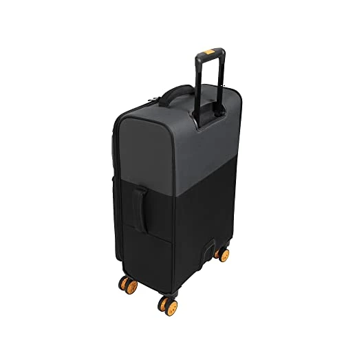 It Luggage Duo-Tone 3 Piece Softside 8 Wheel Spinner Set, Pewter/Black, 3 Pc 5 It Luggage Duo-Tone 3 Piece Softside 8 Wheel Spinner Set, Pewter/Black, 3 Pc - Image 5