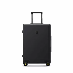 LEVEL8 Carry-On Luggage, 20” Hardshell Suitcase, Lightweight PC Textured Hardside Spinner Trolley For Luggage, TSA Approved Cabin Luggage With 8 Spinner Wheels, Black, 20-Inch Carry-On -TRAVELPRO Sales 31Fwi0Fuy1L