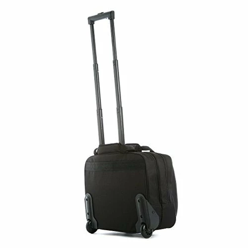 Olympia Luggage Deluxe Rolling Tote, Black, One Size 3 Olympia Luggage Deluxe Rolling Tote, Black, One Size - Image 3