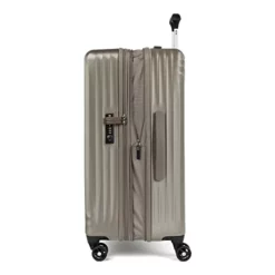 Travelpro Maxlite Air Hardside Expandable Luggage, 8 Spinner Wheels, Lightweight Hard Shell Polycarbonate, Champagne, Checked-Medium 25-Inch -TRAVELPRO Sales 31GDT9xBT5L