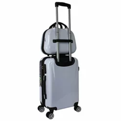 World Traveler Black And White Butterfly 2-Piece Carry-on Spinner Luggage Set -TRAVELPRO Sales 31GgPfEqcxL