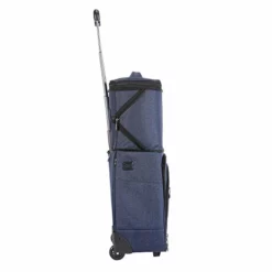 Travelers Club Luggage 16" Top Expandable Rolling Underseater W/USB Port, Blue Suitcase, Carry-On, Navy -TRAVELPRO Sales 31HCkI 2BiZpL