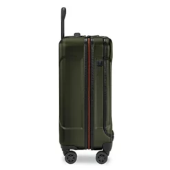 Briggs & Riley Torq Hardside Carry On Luggage With Spinner Wheels 22 Inch. USB Charging Port, TSA-Friendly Locks, Easy Access Hinged Front Pocket, Green -TRAVELPRO Sales 31HLeQZZ29L