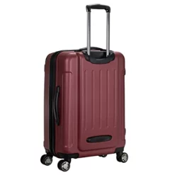 Kenneth Cole Reaction Renegade 24” Lightweight Hardside Expandable 8-Wheel Spinner Checked-Size Luggage, Sangria, Inch -TRAVELPRO Sales 31IrsL60YnS