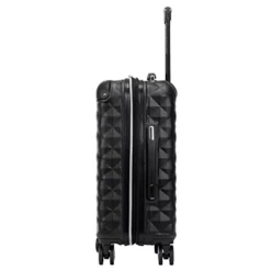Kenneth Cole Reaction Diamond Tower Luggage Collection Lightweight Hardside Expandable 8-Wheel Spinner Travel Suitcase, Black, 2-Piece Set (20" & 28") -TRAVELPRO Sales 31JhczEgBcS