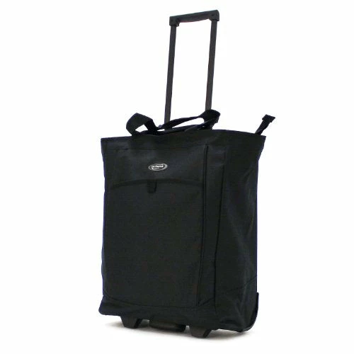 Olympia Luggage Rolling Shopper Tote,Black,One Size 1 Olympia Luggage Rolling Shopper Tote,Black,One Size