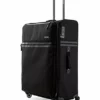Calvin Klein Parker Softside Expandable Spinner Luggage With TSA Lock, Black, 29 Inch