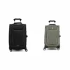 Travelpro Maxlite 5-Softside Expandable Spinner Wheel Luggage, Black/Slate Green, 2-Piece Set (21/21)