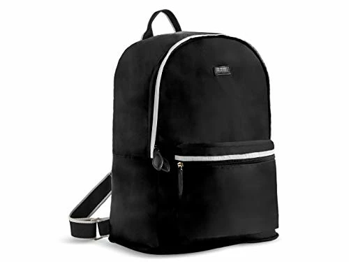 Paravel Foldable Travel Backpack | Derby Black | Everyday Lightweight, Packable Travel Hiking Nylon Daypack, Carry On Luggage Bag For Women And Men 6 Paravel Foldable Travel Backpack | Derby Black | Everyday Lightweight, Packable Travel Hiking Nylon Daypack, Carry On Luggage Bag For Women And Men - Image 6