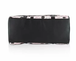 Betsey Johnson Luv CruzIn Cotton Quilted Carry On Weekender Travel Duffel Bag - Black/Blush Cat -TRAVELPRO Sales 31Ml6Vt7MZL