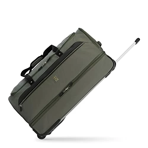 Travelpro Roadtrip 30" Drop-Bottom Rolling Duffel With 3 Large Packing Cubes Included, Olive 5 Travelpro Roadtrip 30" Drop-Bottom Rolling Duffel With 3 Large Packing Cubes Included, Olive - Image 5