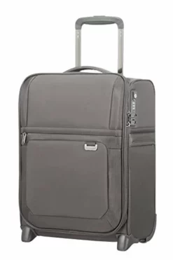 Samsonite Uplite Upright Underseater With USB Port Suitcase 45 Cm, Grey (Grey) - 115776/1408
