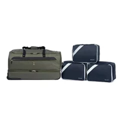 Travelpro Roadtrip 30" Drop-Bottom Rolling Duffel With 3 Large Packing Cubes Included, Olive 10 Travelpro Roadtrip 30" Drop-Bottom Rolling Duffel With 3 Large Packing Cubes Included, Olive -TRAVELPRO Sales 31T4iaXiGdL