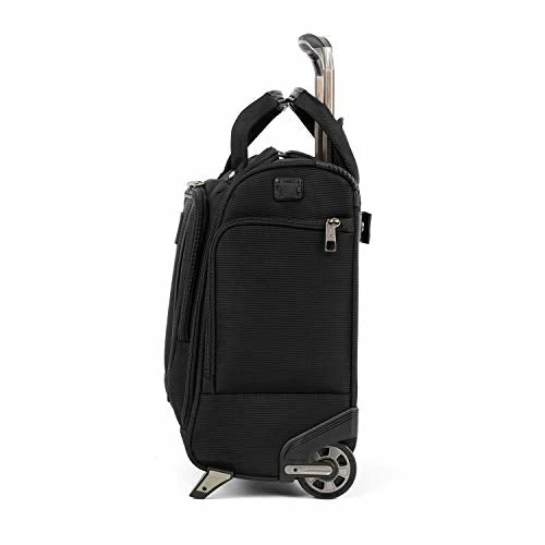 Travelpro Crew Versapack Rolling Underseat Carry-on, Jet Black 4 Travelpro Crew Versapack Rolling Underseat Carry-on, Jet Black - Image 4