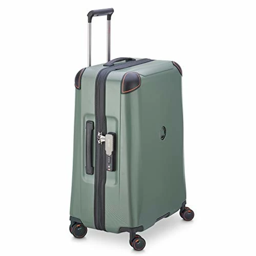DELSEY Paris Cactus Hardside Luggage With Spinner Wheels, Khaki, Checked-Medium 24 Inch 10 DELSEY Paris Cactus Hardside Luggage With Spinner Wheels, Khaki, Checked-Medium 24 Inch - Image 10