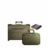 Briggs & Riley Baseline 3-Pc Set- C/O Wheeled Garment Bag, Exp Cabin Bag, Portmantos Tracking
